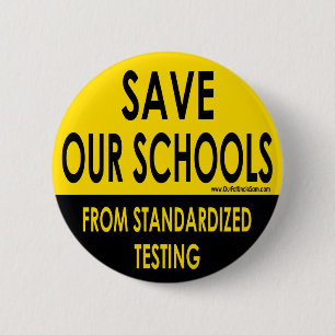 Badge Rond 5 Cm Sauvez nos écoles
