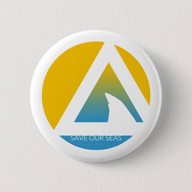 Badge Rond 5 Cm sauvez nos tricicles maritimes (Devant)