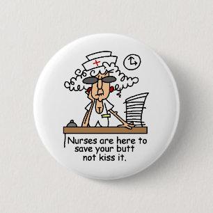 Badge Rond 5 Cm Sauvez votre bout !