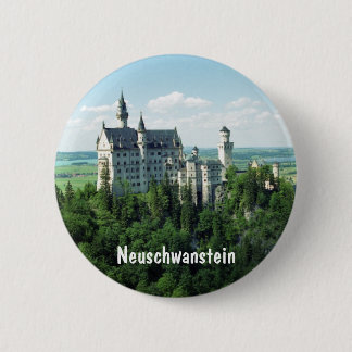 Badge Rond 5 Cm Schloss Neuschwanstein
