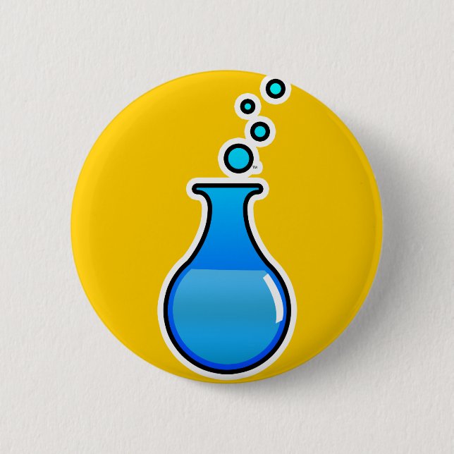 Badge Rond 5 Cm Science (Devant)