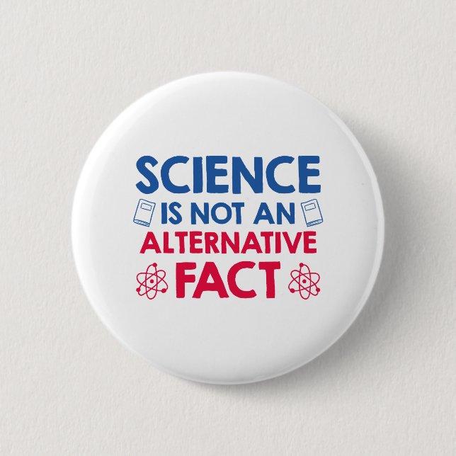 Badge Rond 5 Cm Science (Devant)