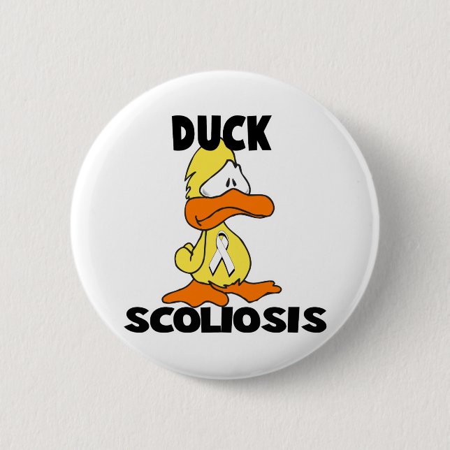 Badge Rond 5 Cm Scoliose (Devant)