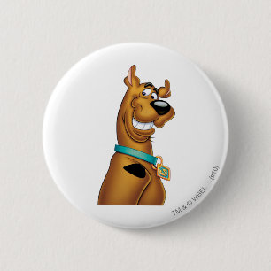 Badge Rond 5 Cm Scooby-Doo Grin