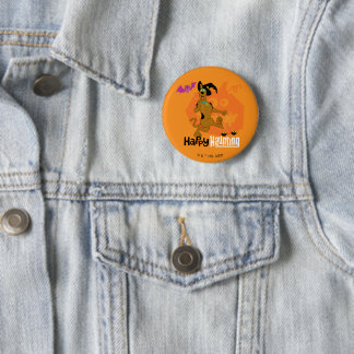 Badge Rond 5 Cm Scooby-Doo | Happy Hauning