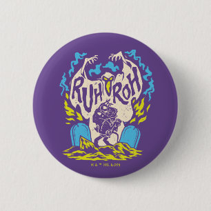 Badge Rond 5 Cm Scooby-Doo   Ruh Roh Scooby & Shaggy