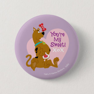 Badge Rond 5 Cm Scooby-Doo - You're My Sweet