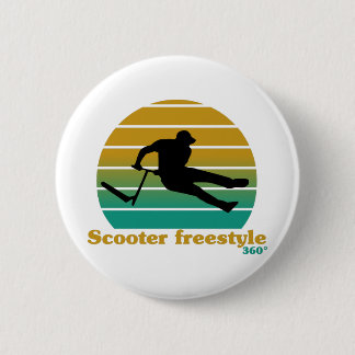 Badge Rond 5 Cm Scooter freestyle