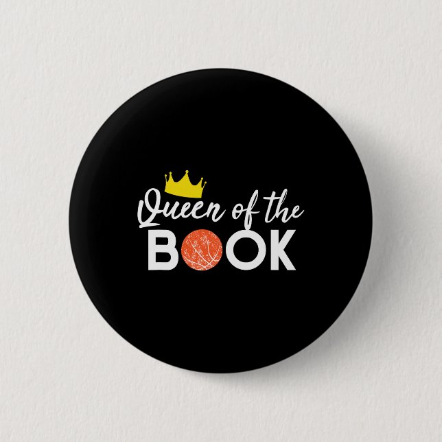 Badge Rond 5 Cm Scorekeeper Sketll Team Scorebook Queen  (Devant)