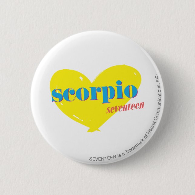 Badge Rond 5 Cm Scorpio 3 (Devant)