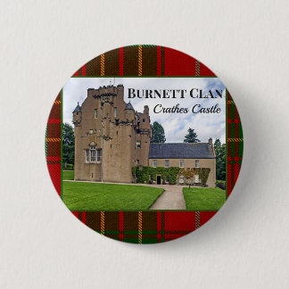 Badge Rond 5 Cm Scottish Burnett Clan Crathes Castle Garden Photo