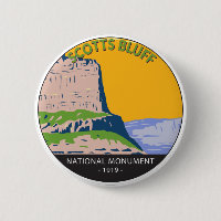 Scotts Bluff Monument National Nebraska Vintage