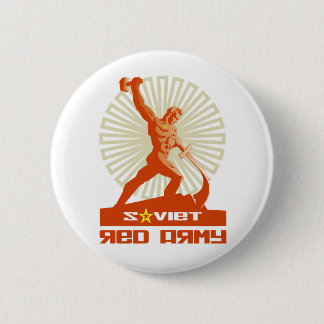 Badge Rond 5 Cm Sculpture soviétique en armée rouge