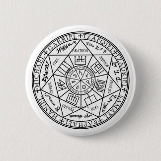 Badge Rond 5 Cm Seal of the Seven Archangels