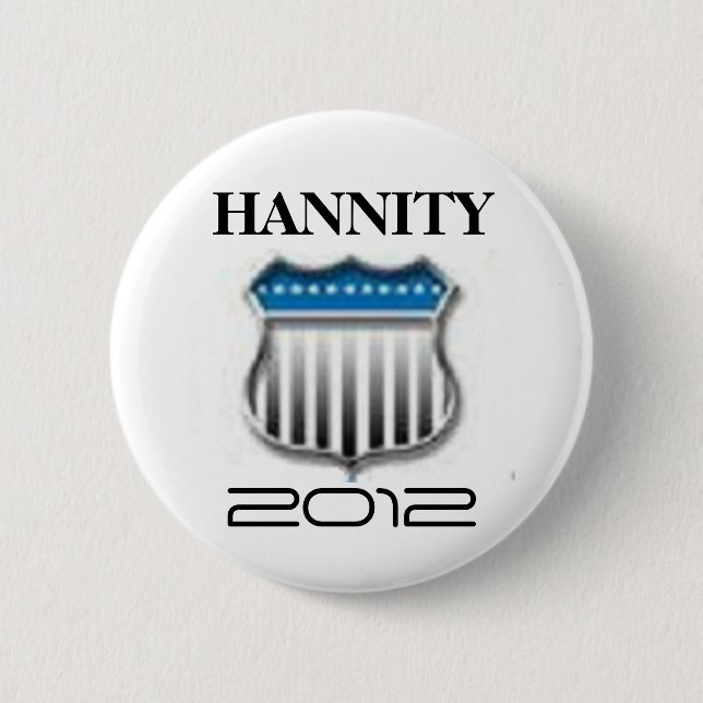 Badge Rond 5 Cm Sean Hannity 2012 (Devant)