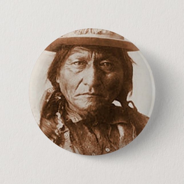 Badge Rond 5 Cm Séance Taureau (Devant)