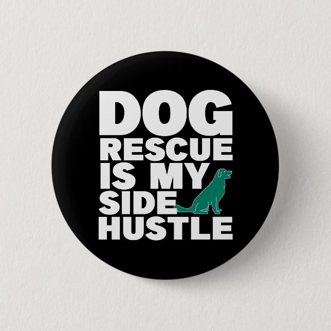 Badge Rond 5 Cm Secourt animale mignonne (Devant)