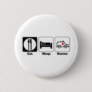 Badge Rond 5 Cm secourt de sommeil
