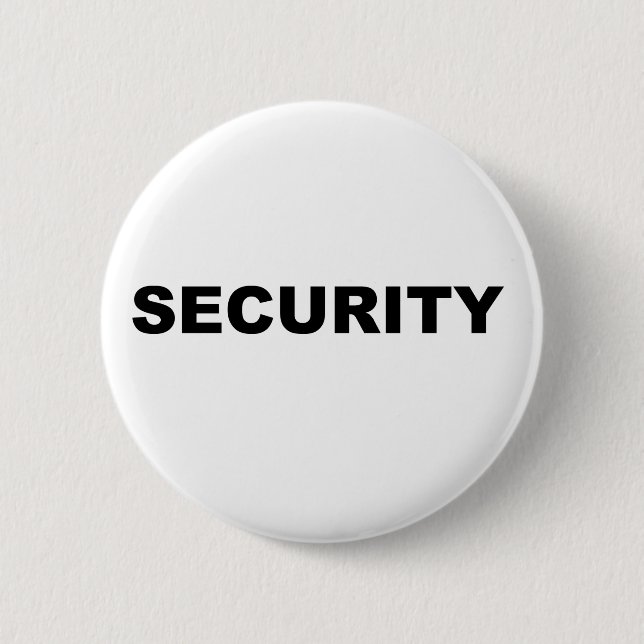 Badge Rond 5 Cm Sécurité (Devant)