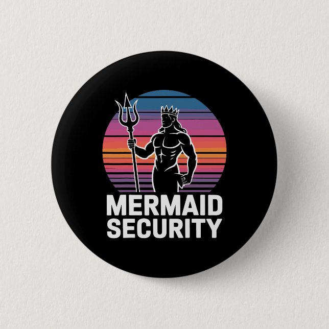 Badge Rond 5 Cm Sécurité de la mère 1 (Devant)