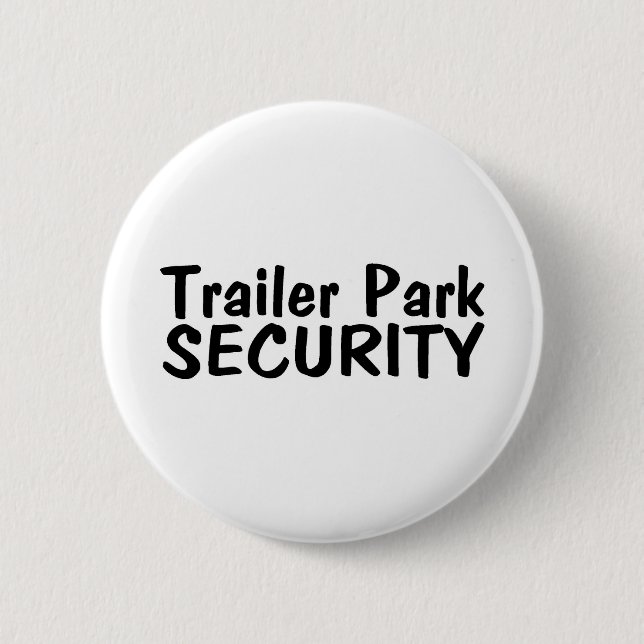 Badge Rond 5 Cm Sécurité de terrain de caravaning (Devant)