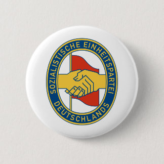 Badge Rond 5 Cm SED du Deutschland - parti de travailleur