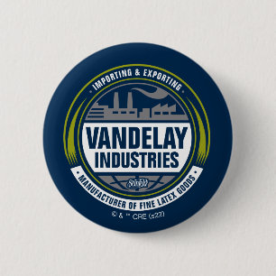 Badge Rond 5 Cm Seinfeld   Logo de Vandelay Industries