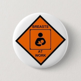 Badge Rond 5 Cm seins au travail