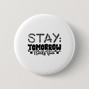 Badge Rond 5 Cm Séjour en santé mentale demain Prévention du suici
