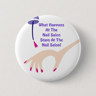 Badge Rond 5 Cm Séjours @ le salon de clou
