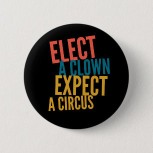 Badge Rond 5 Cm Sélectionnez un bouton clown