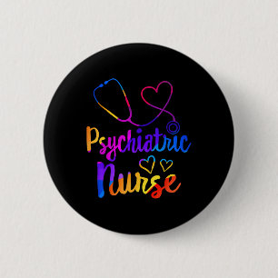 Badge Rond 5 Cm Semaine de l'infirmière psychiatrique Rn Soins inf