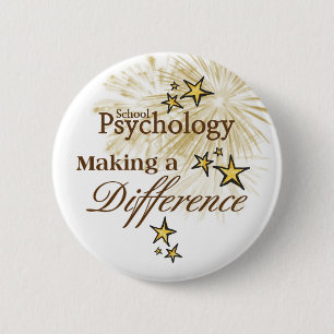 Badge Rond 5 Cm Semaine de psychologie d'école--Fabrication d'un