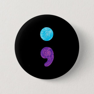 Badge Rond 5 Cm semaine de sensibilisation à la prévention de la d