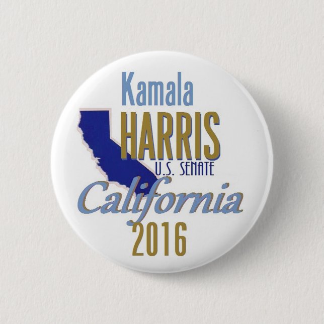 Badge Rond 5 Cm Sénat 2016 de HARRIS (Devant)