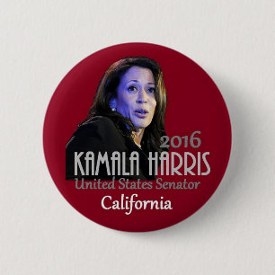 Badge Rond 5 Cm Sénat 2016 de Kamala Harris