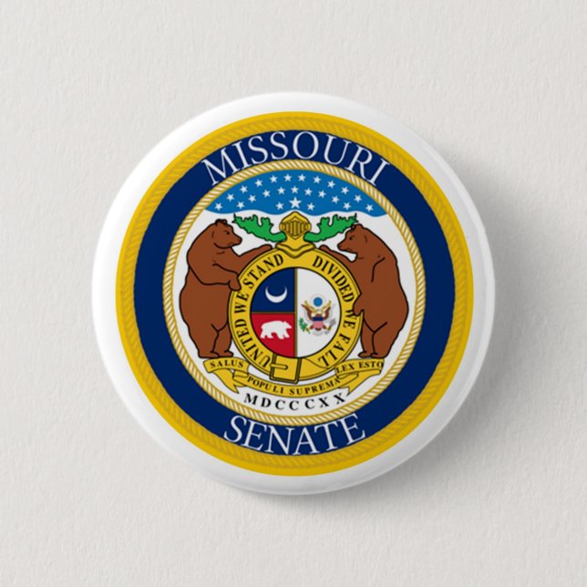 BADGE ROND 5 CM SÉNAT DE MISSOURI (Devant)