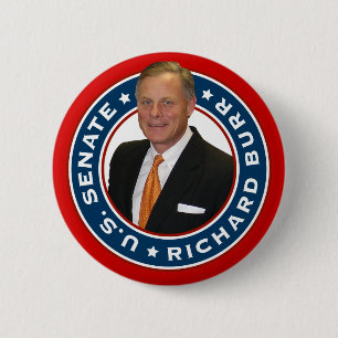 Badge Rond 5 Cm Sénat des États-Unis de bavures de Richard