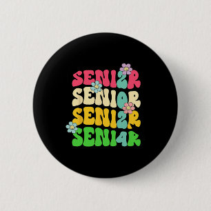 Badge Rond 5 Cm Senior 2024 Class Of 2024 Seniors Graduation 2024