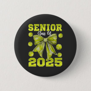 Badge Rond 5 Cm Senior 2025 Softball Graduate Graduate Sport