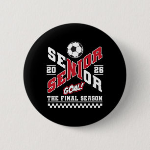 Badge Rond 5 Cm Senior 2026 Promotion 2026 Dernière Saison Maman D
