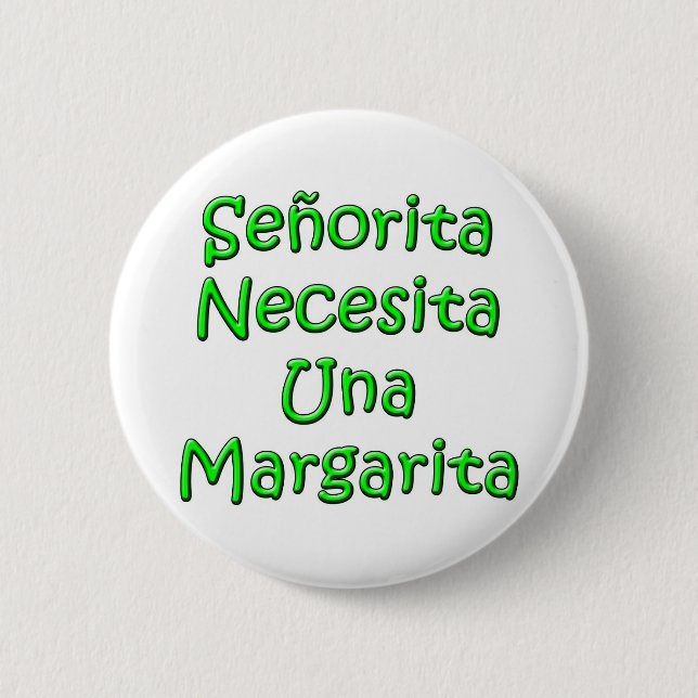 Badge Rond 5 Cm Senorita2 (Devant)