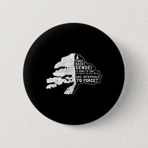 Badge Rond 5 Cm Sensei Tumbler Appréciation Merci Karate Teach