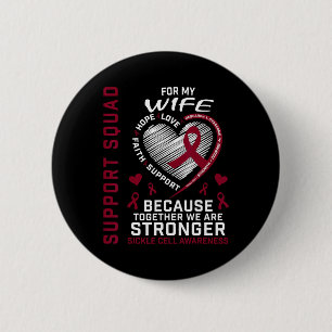 Badge Rond 5 Cm Sensibilisation à la faucille Chemise Femme Groupe