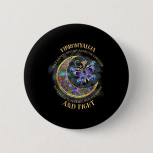 Badge Rond 5 Cm - Sensibilisation à la fibromyalgie 33