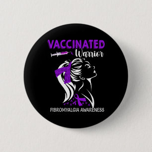 Badge Rond 5 Cm Sensibilisation à la fibromyalgie des guerriers va