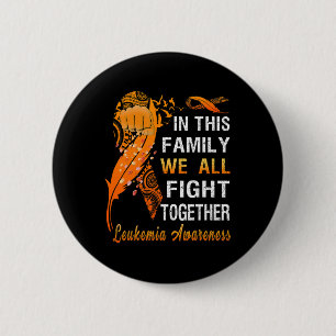 Badge Rond 5 Cm Sensibilisation À La Leucémie Ruban Orange Dans Ce