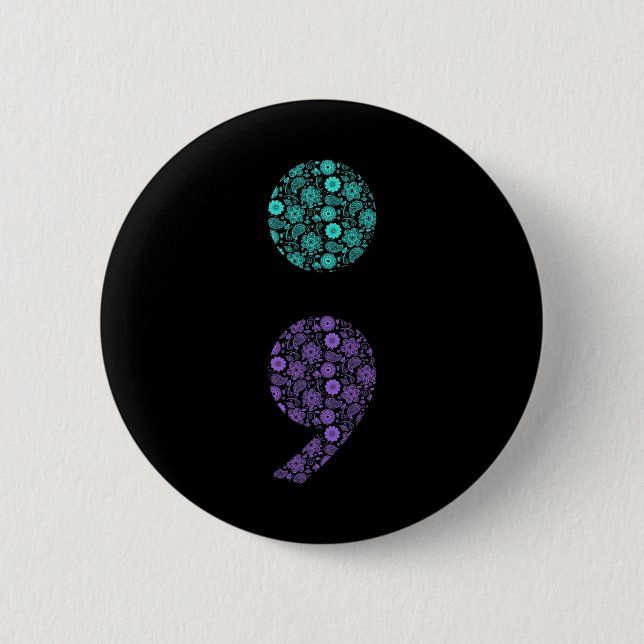 Badge Rond 5 Cm Sensibilisation à la prévention (Devant)