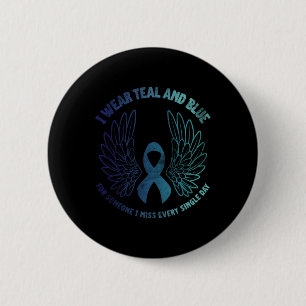 Badge Rond 5 Cm Sensibilisation à la prévention du suicide Disques