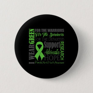 Badge Rond 5 Cm Sensibilisation à la santé mentale